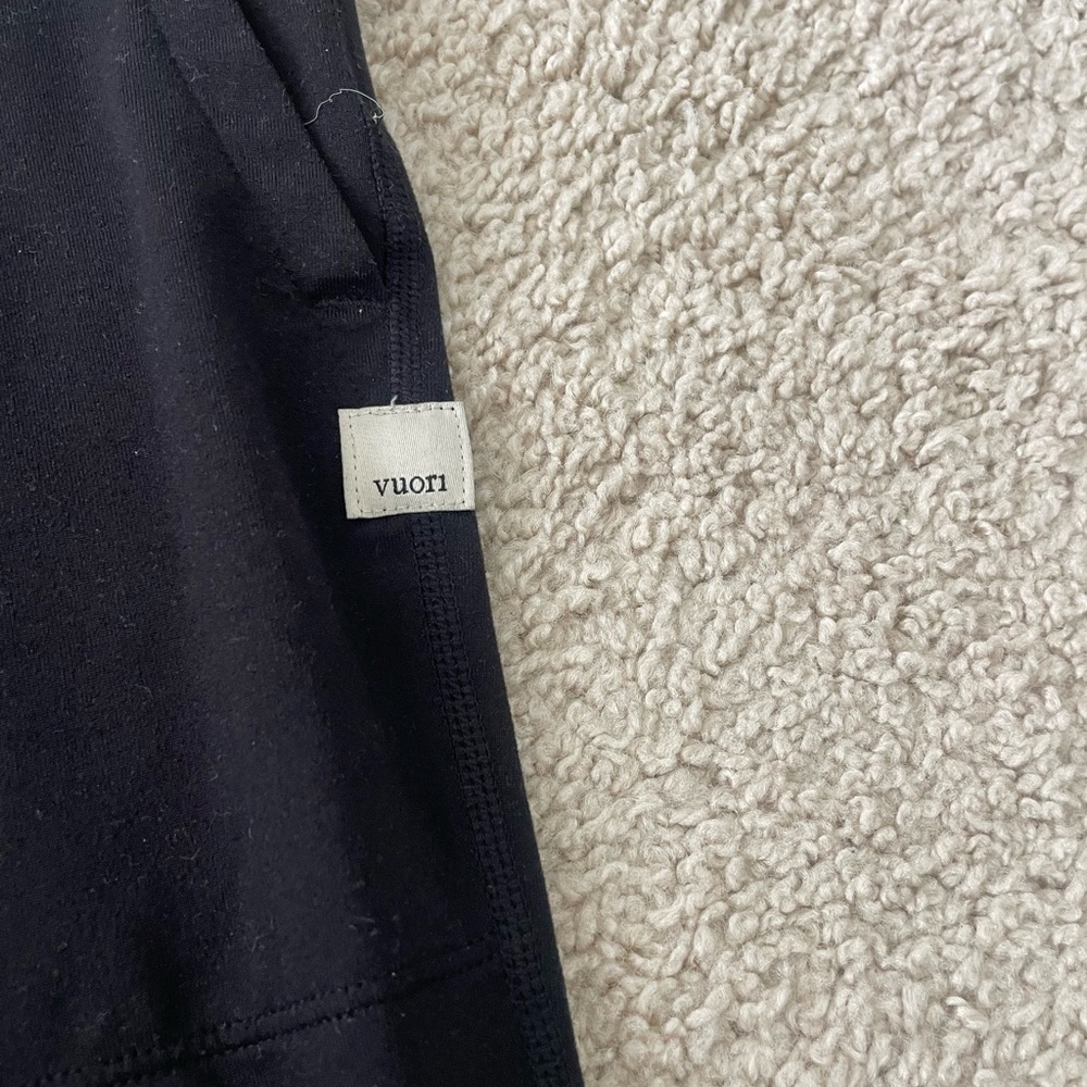 Vuori Wide leg black legging, xs (fits xs/s)